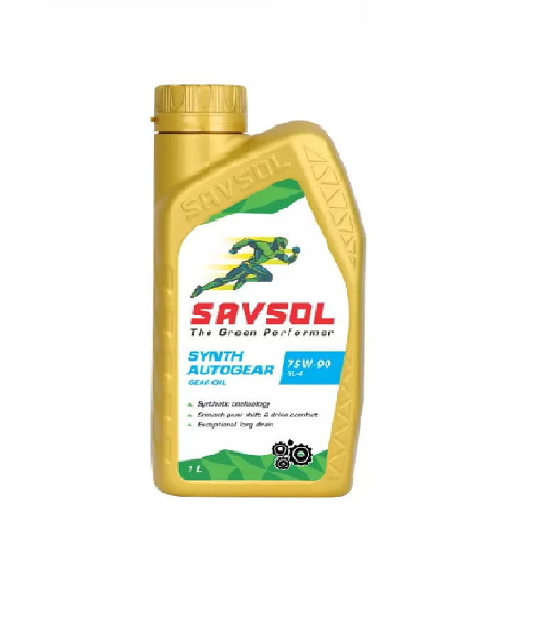 SAVSOL 75W90 SYNTH AUTO GEAR OIL 1 LTR