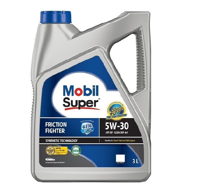 MOBIL SUPER FRICTION FRIGHTER 5W30 (3 LTR)